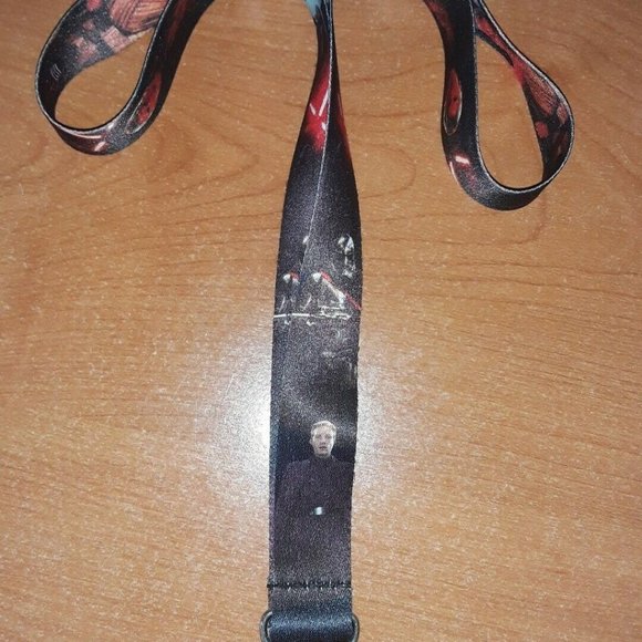 Top Movies All Time New Star Wars Sith Cell Phone Holder Lanyard with Clip - Picture 5 of 9